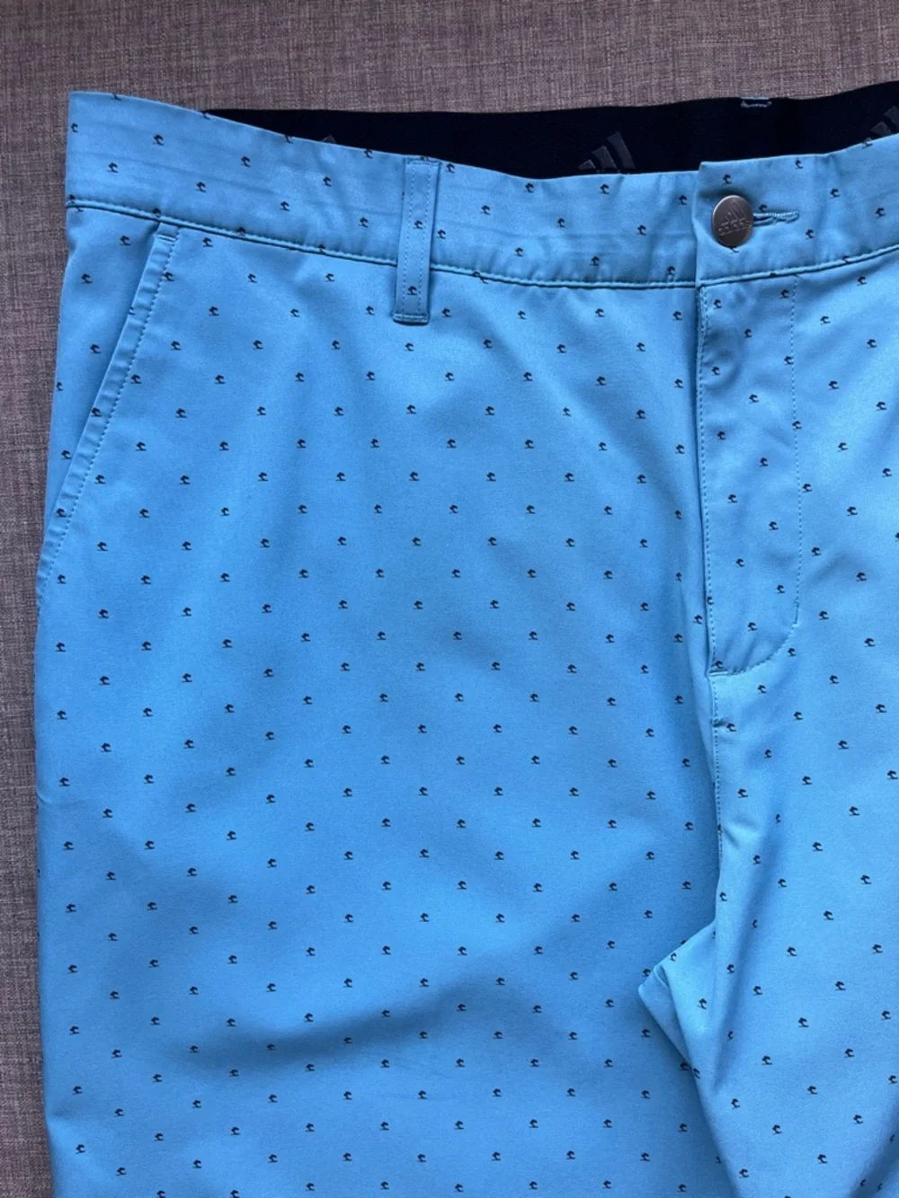 Adidas Primegreen Golf Shorts Blue 36